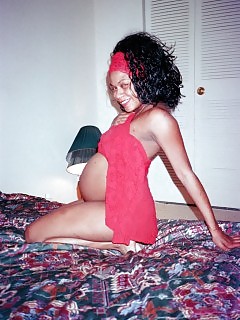 Pregnant Black Women Black Naked