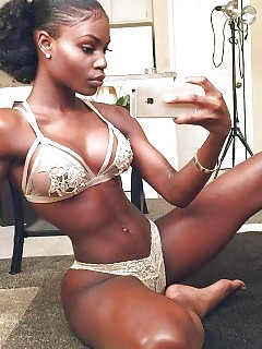 Selfie Collection Black Girls Busty Ebony Gangbangs