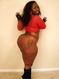 Black Booty Ebony Gape
