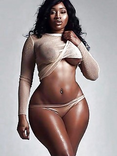 Black Models Ebony Footjob
